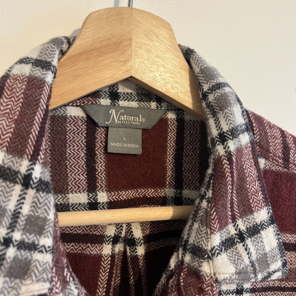 Plaid Button Up - Picture 2 of 3